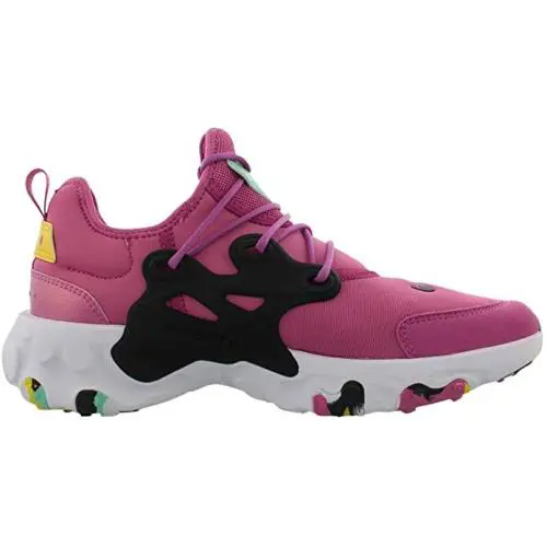 Nike React Presto Melted Crayon Fuchsia Pink Black GS Size Y / Women - Multicolor
