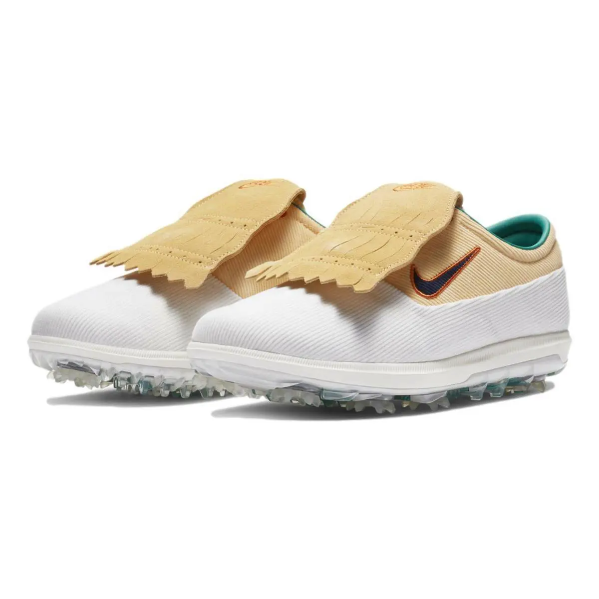 Nike Air Zoom Victory Tour Nrg Men`s Golf Shoes Lucky Good CK1211-100 - Sail/Obsidian-Neptune Green