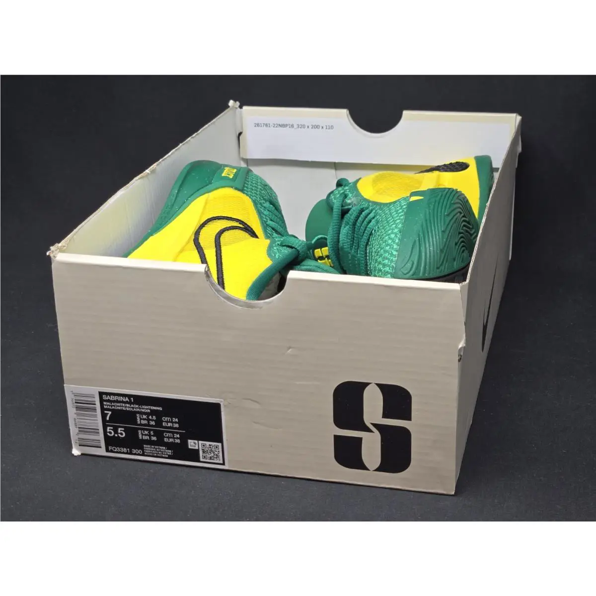 Nike shoes - Nike Sabrina 1 - Sabrina - FQ3381-300 - Yellow 17