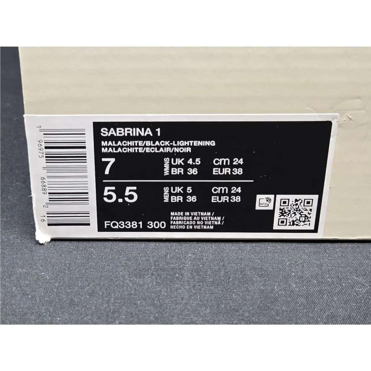 Nike shoes - Nike Sabrina 1 - Sabrina - FQ3381-300 - Yellow 18