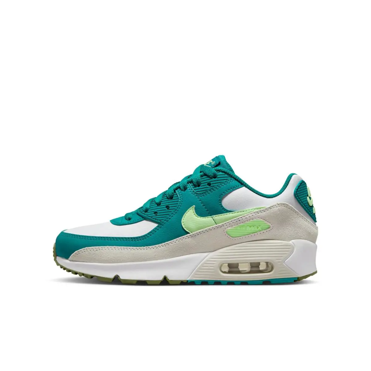 Nike shoes - White/Bright Spruce/Phantom/Barely Volt 5