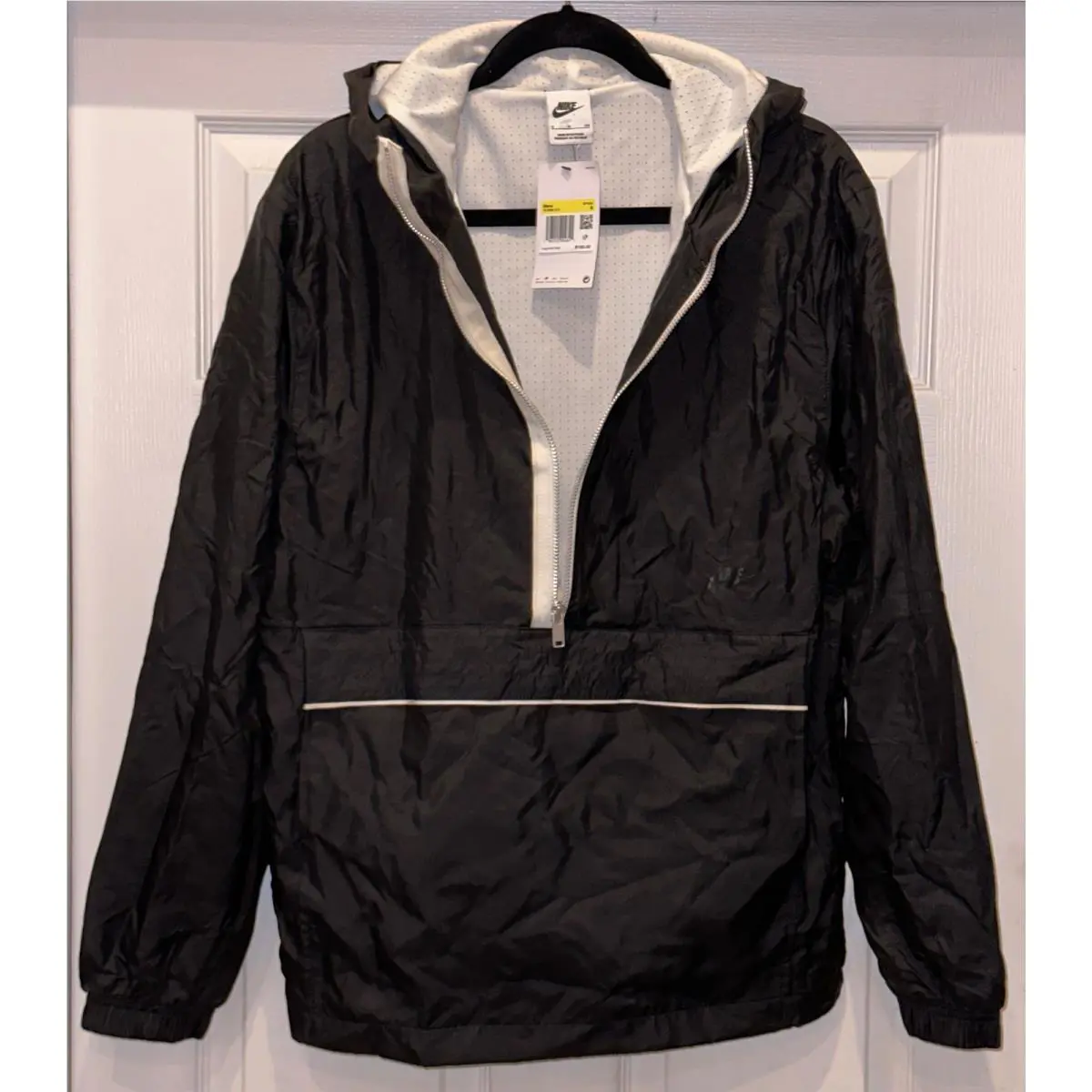 Nike clothing - Nike 1/2 Zip Pullover Anorak Windbreaker - FD4664 - Black 5