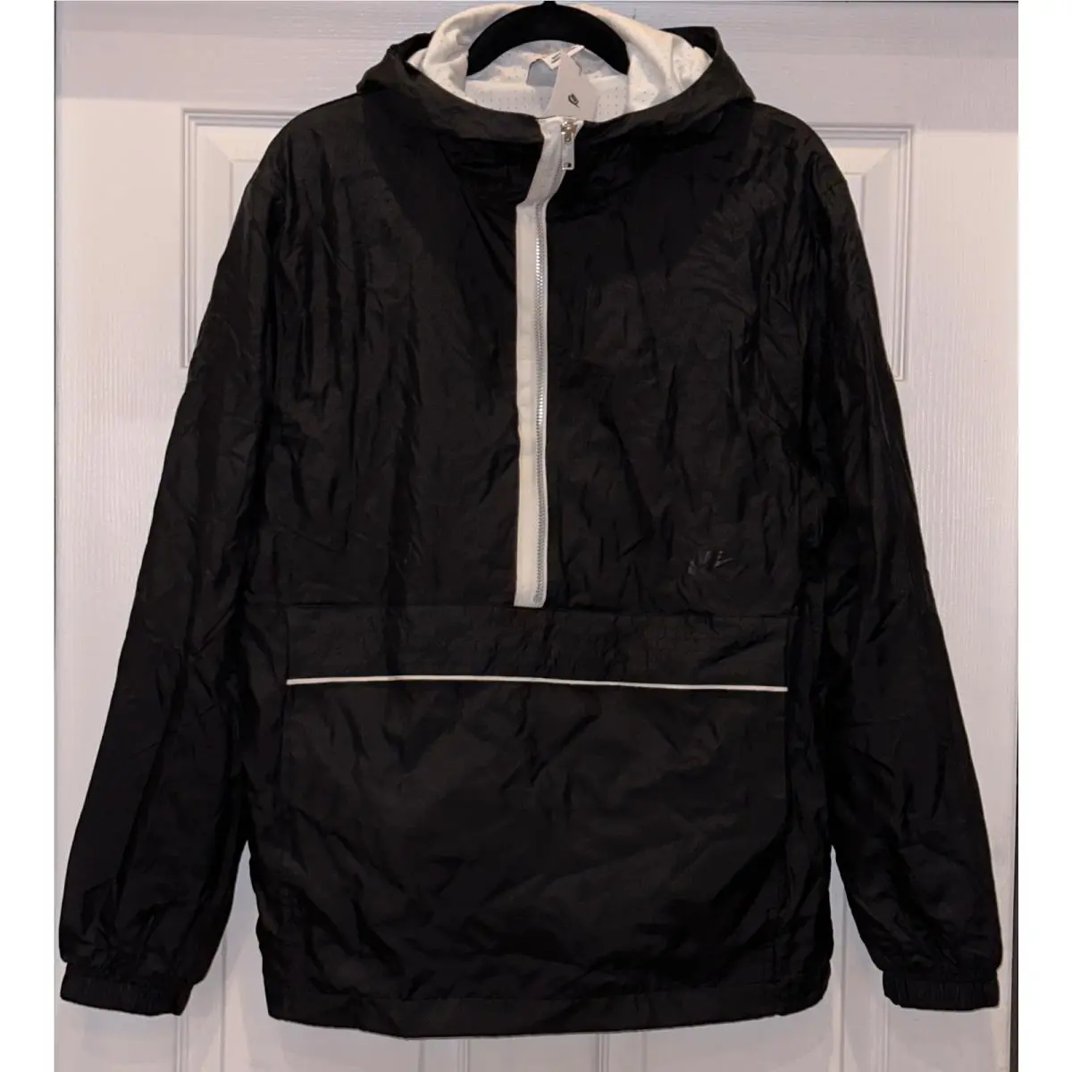 Nike clothing - Nike 1/2 Zip Pullover Anorak Windbreaker - FD4664 - Black 13
