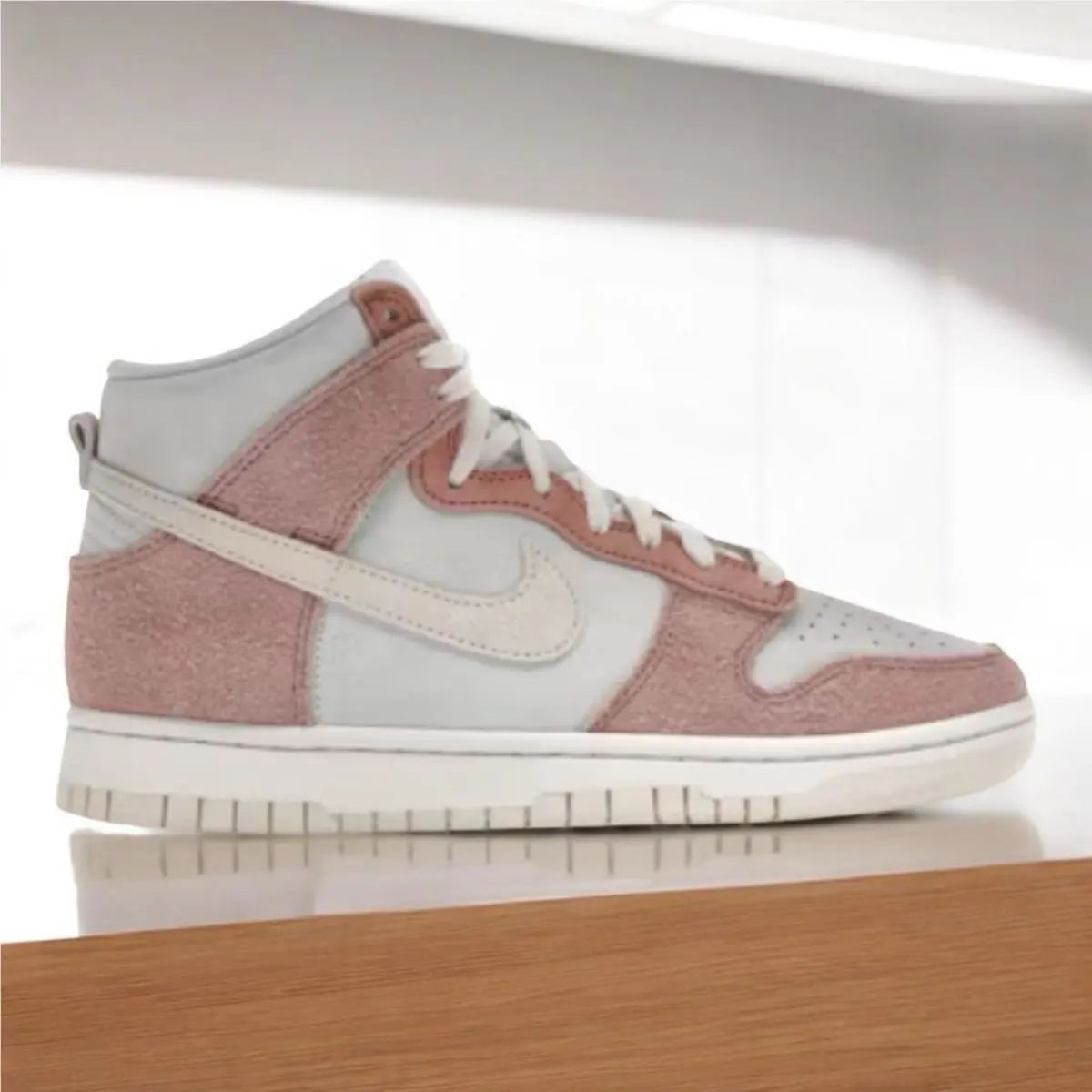 Nike shoes - Nike Dunk High - Dunk High - DH7576 400 - Pink 5