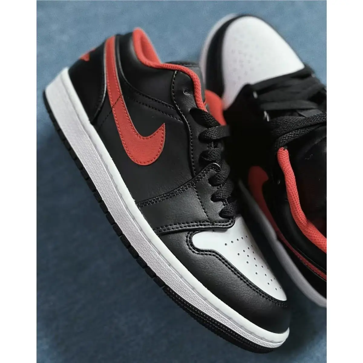 Nike shoes - Jordan 1 Low - Low - 553558 -063 - Black 10