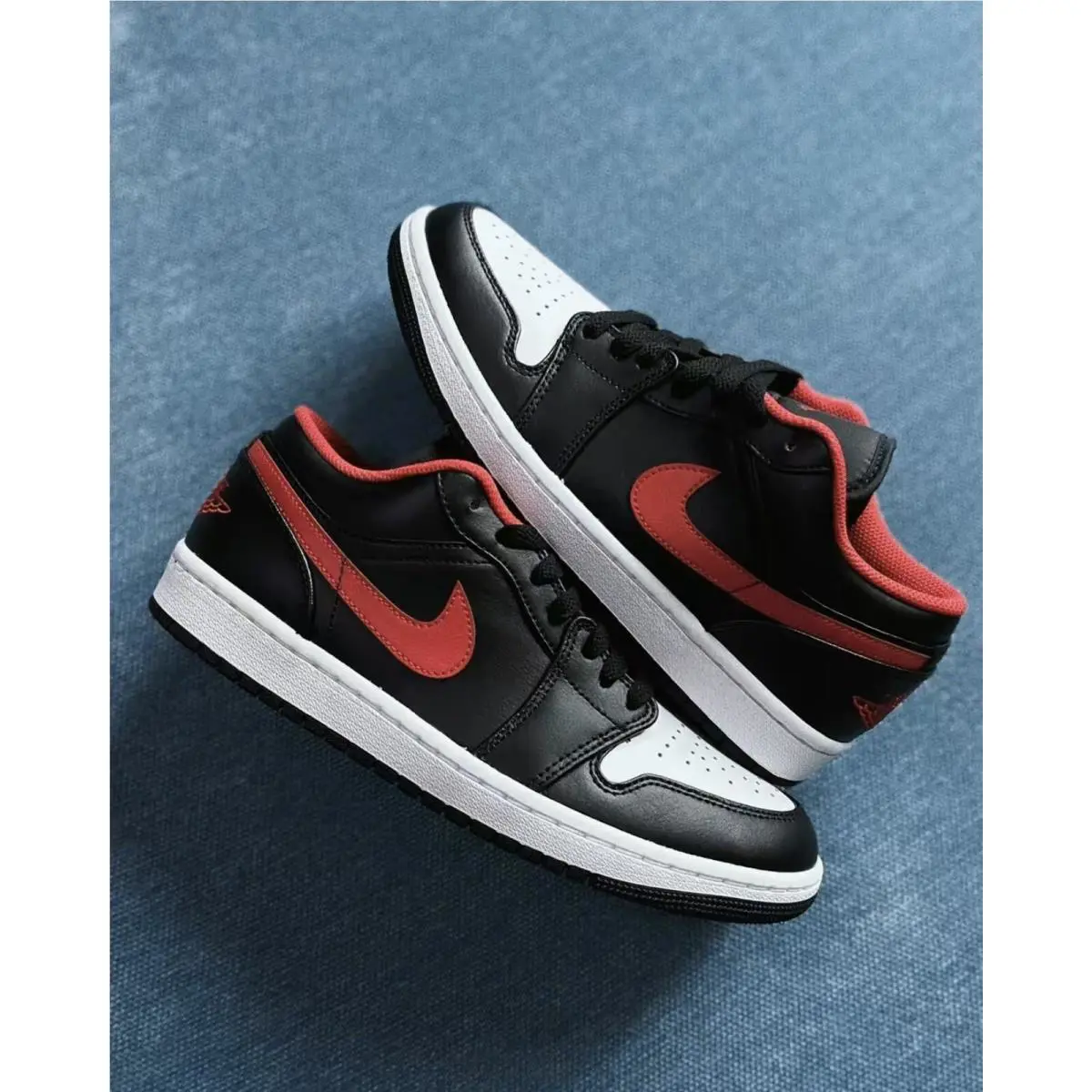 Nike shoes - Jordan 1 Low - Low - 553558 -063 - Black 5