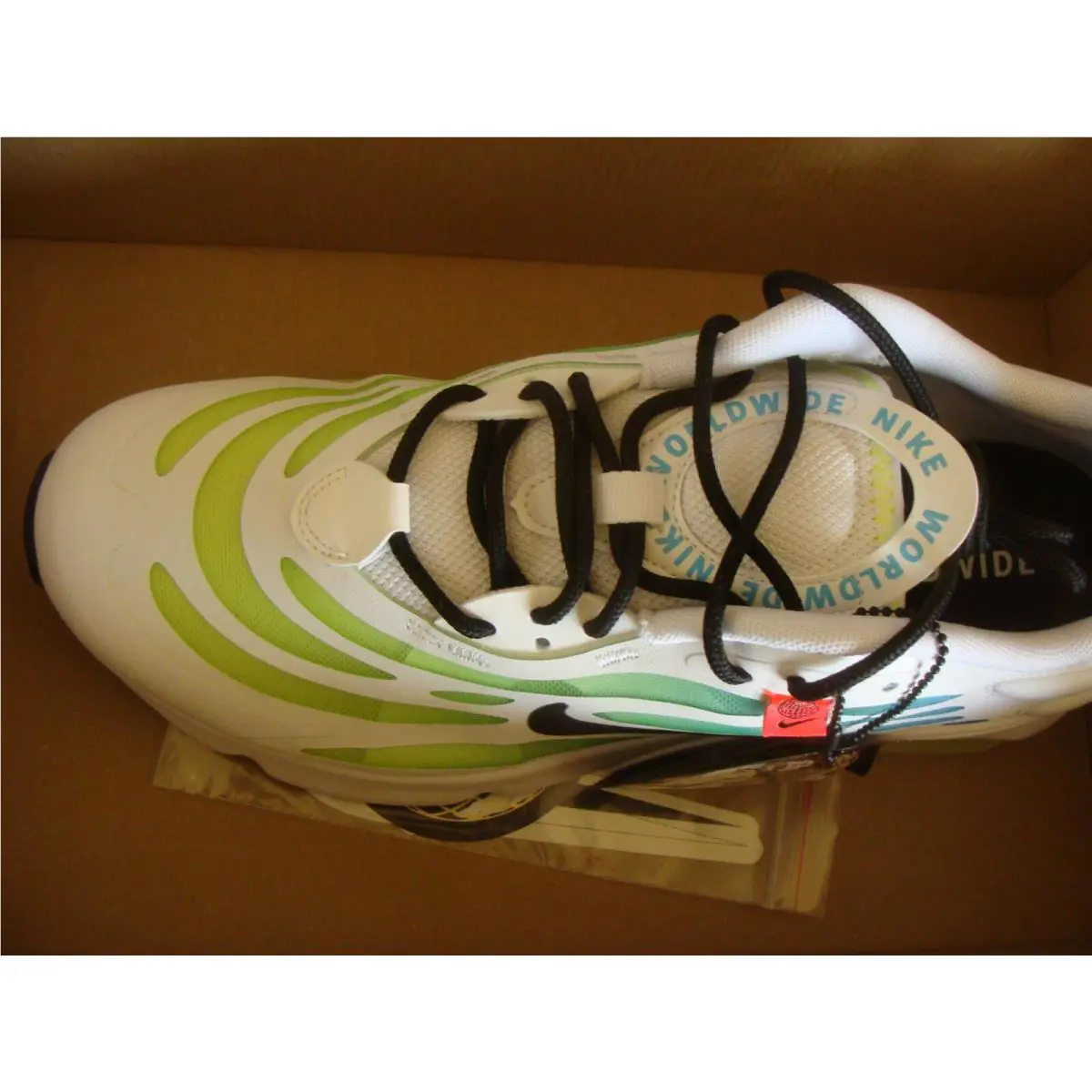 Nike shoes - CV3016 - CV3016 - WHITE BLACKVOLT BLUE FURY 2