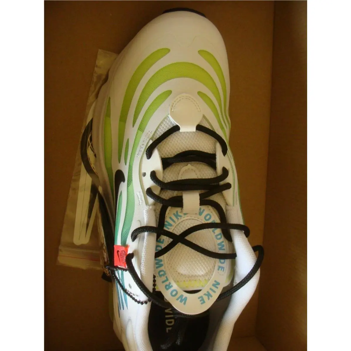Nike shoes - CV3016 - CV3016 - WHITE BLACKVOLT BLUE FURY 6
