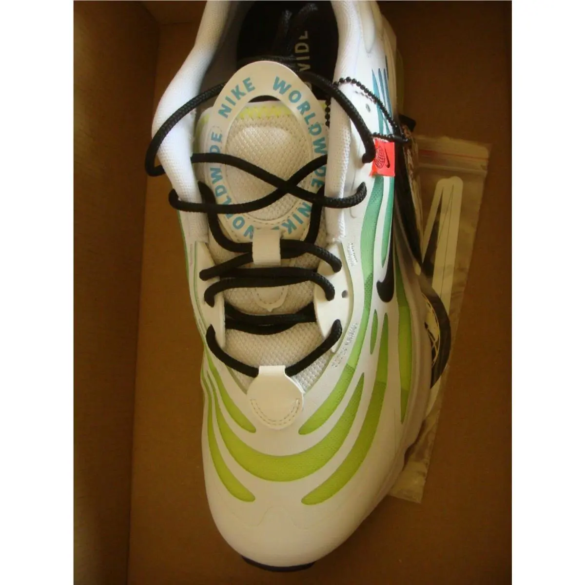 Nike shoes - CV3016 - CV3016 - WHITE BLACKVOLT BLUE FURY 7
