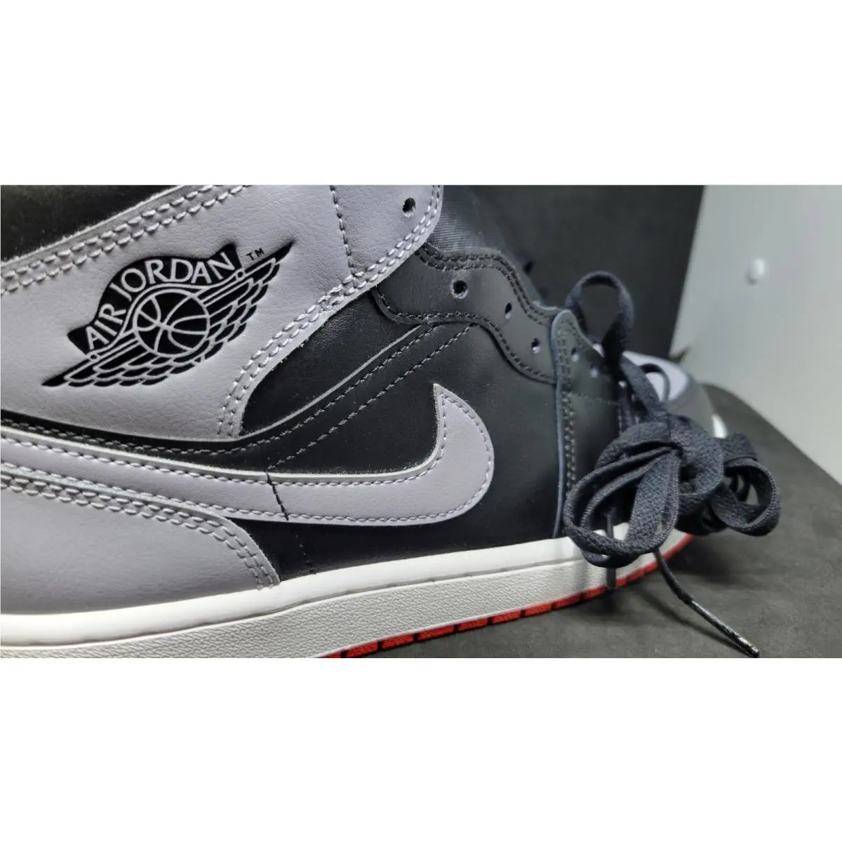 Nike shoes - Nike Air Jordan 1 - Air - DQ8426-006 - Grey Red 7