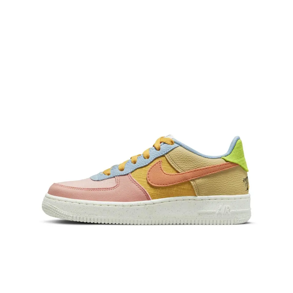 DM0984-700 Youth Nike Air Force 1 Low Next Nature GS - Multicolor