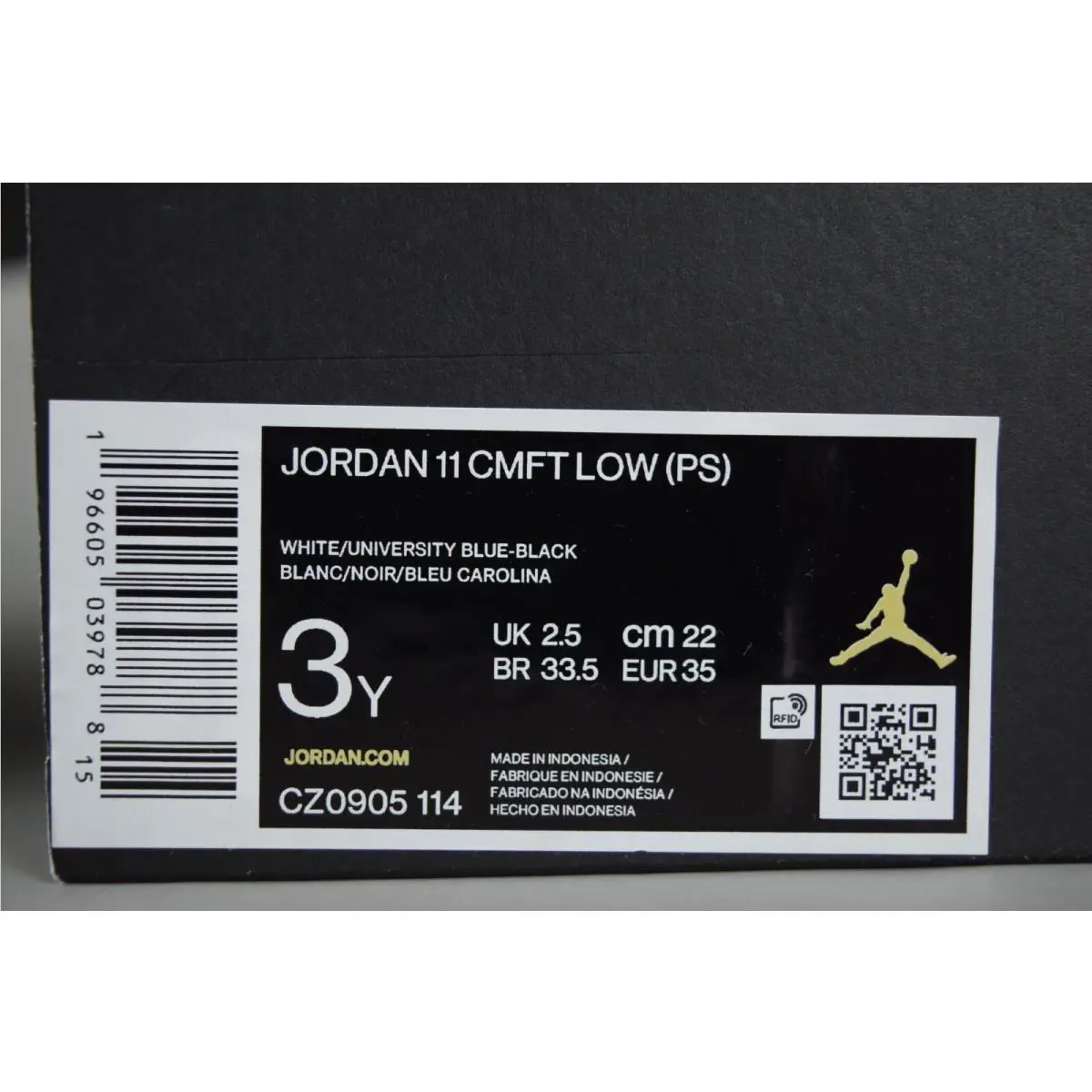 Nike shoes - Jordan 11 - White/Blue 6
