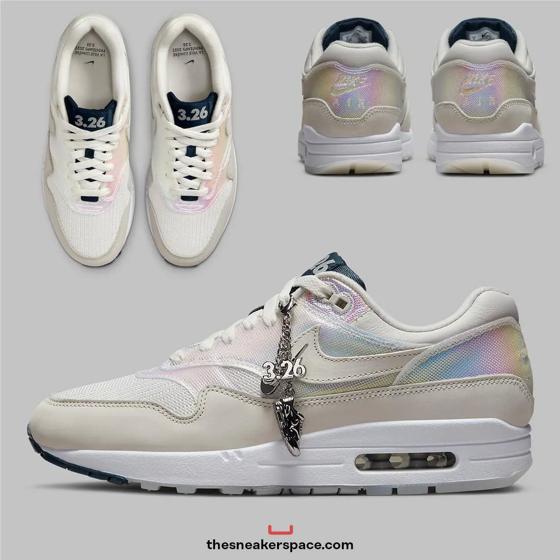 Nike shoes - Nike Air Max 1 AMD x - DQ9326-100 - White 11