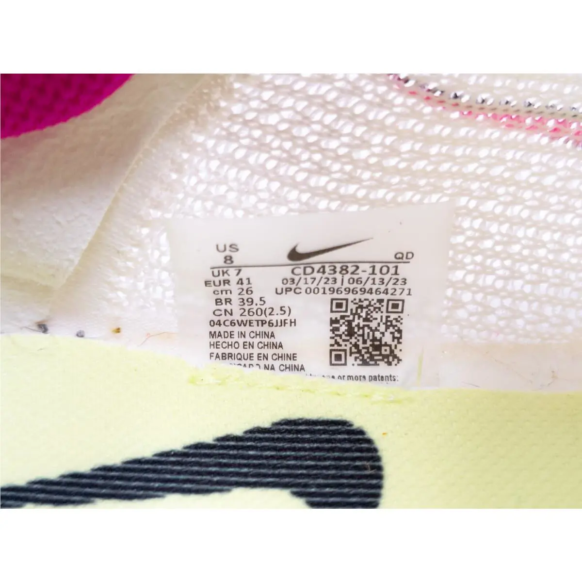Nike shoes - Nike Zoom Superfly - Zoom Superfly - CD4382-101 - Pink 0