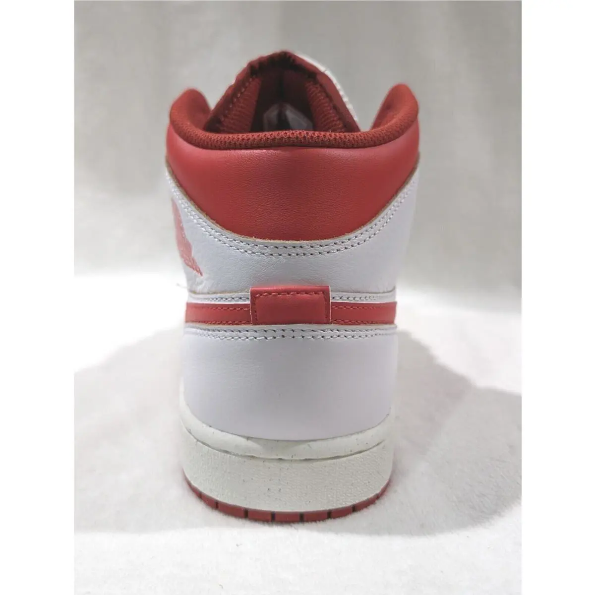 Nike shoes - Air Jordan 1 Mid SE - FJ3458-160 - White/Dune Red/Sail 4