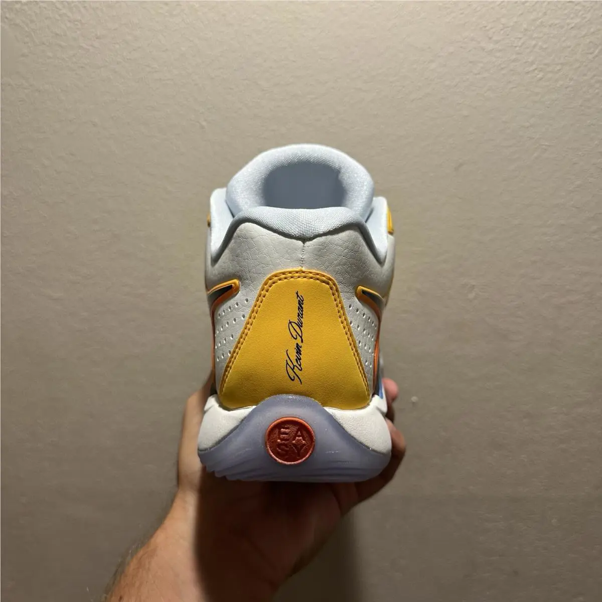 Nike shoes - Nike KD 17 - FJ9487-700 - Yellow 2