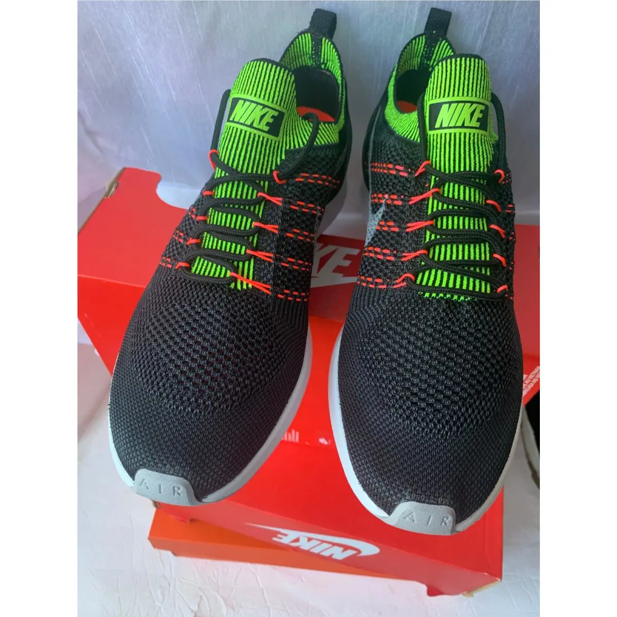 Nike shoes - Nike Air Zoom Mariah Flyknit Racer - 918264 016 - BLACK/WOLF FREY-ANTHRACITE, Manufacturer: 918264 016 9