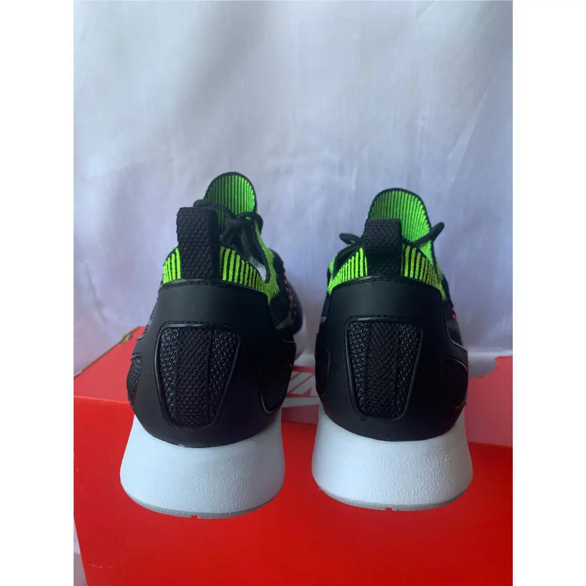 Nike shoes - Nike Air Zoom Mariah Flyknit Racer - 918264 016 - BLACK/WOLF FREY-ANTHRACITE, Manufacturer: 918264 016 8