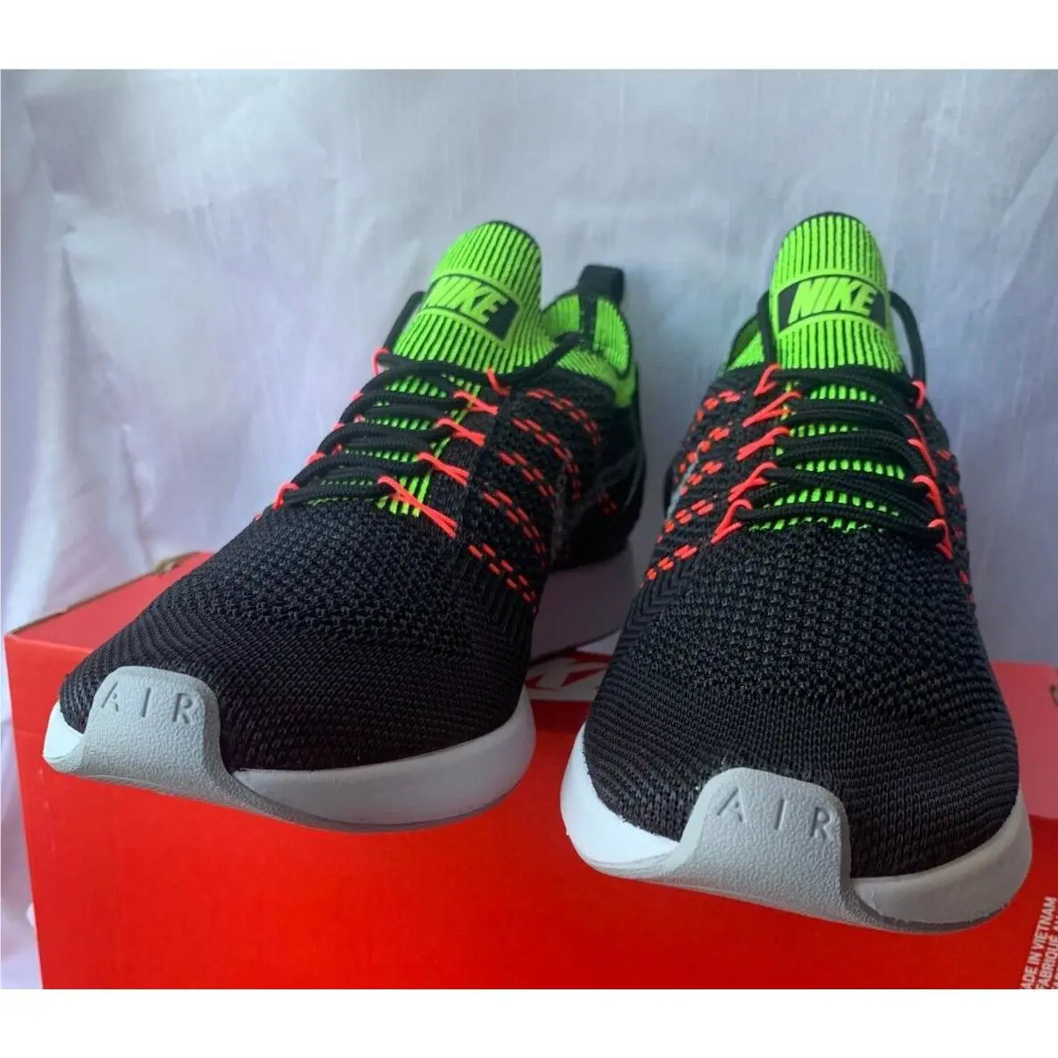 Nike shoes - Nike Air Zoom Mariah Flyknit Racer - 918264 016 - BLACK/WOLF FREY-ANTHRACITE, Manufacturer: 918264 016 2