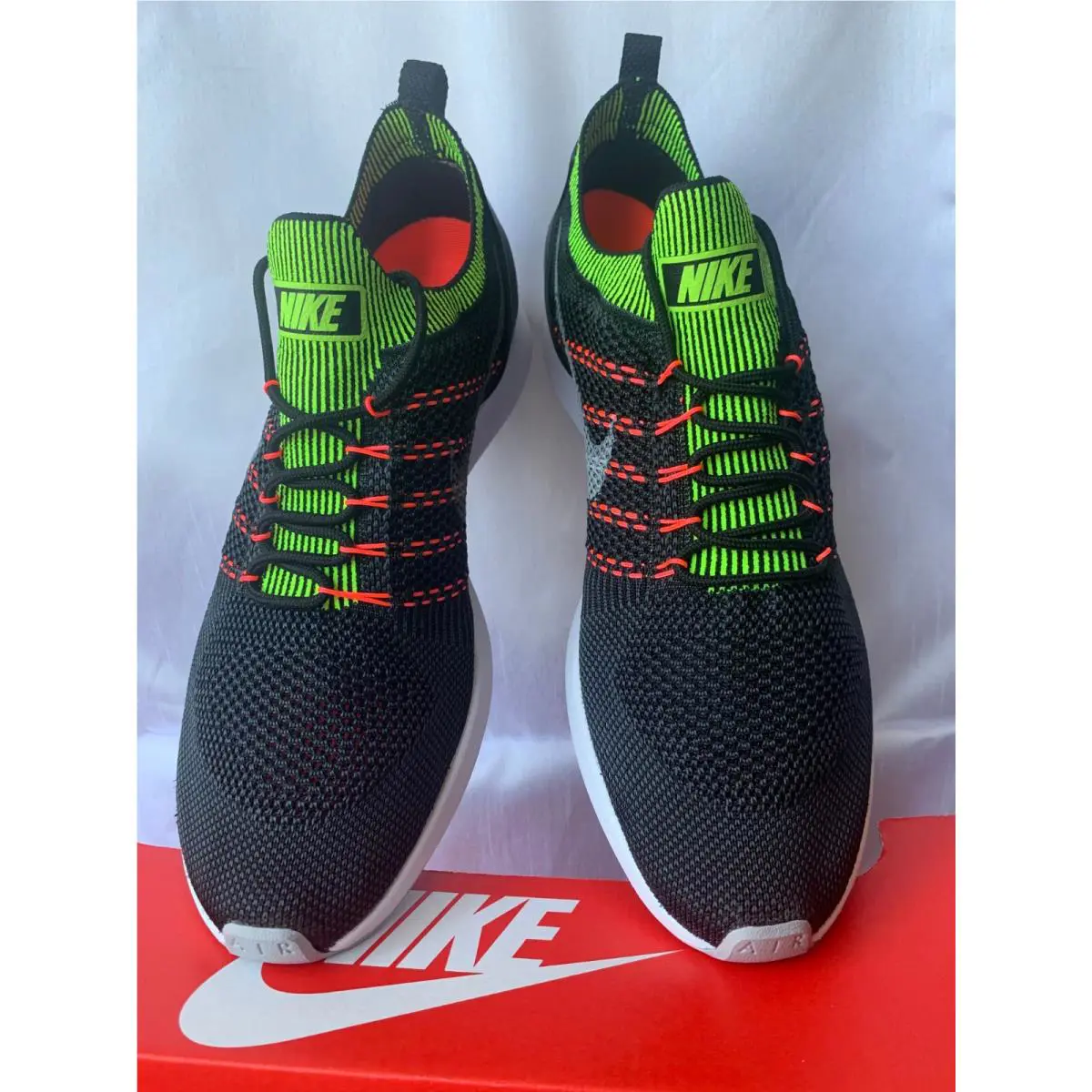 Nike shoes - Nike Air Zoom Mariah Flyknit Racer - 918264 016 - BLACK/WOLF FREY-ANTHRACITE, Manufacturer: 918264 016 3