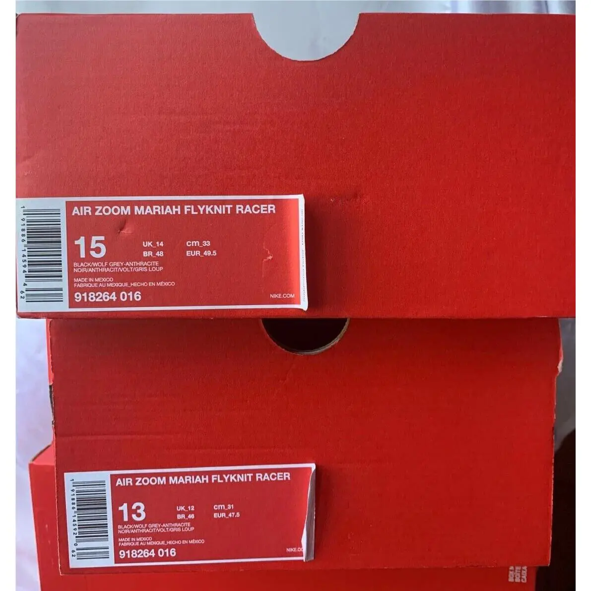 Nike shoes - Nike Air Zoom Mariah Flyknit Racer - 918264 016 - BLACK/WOLF FREY-ANTHRACITE, Manufacturer: 918264 016 6