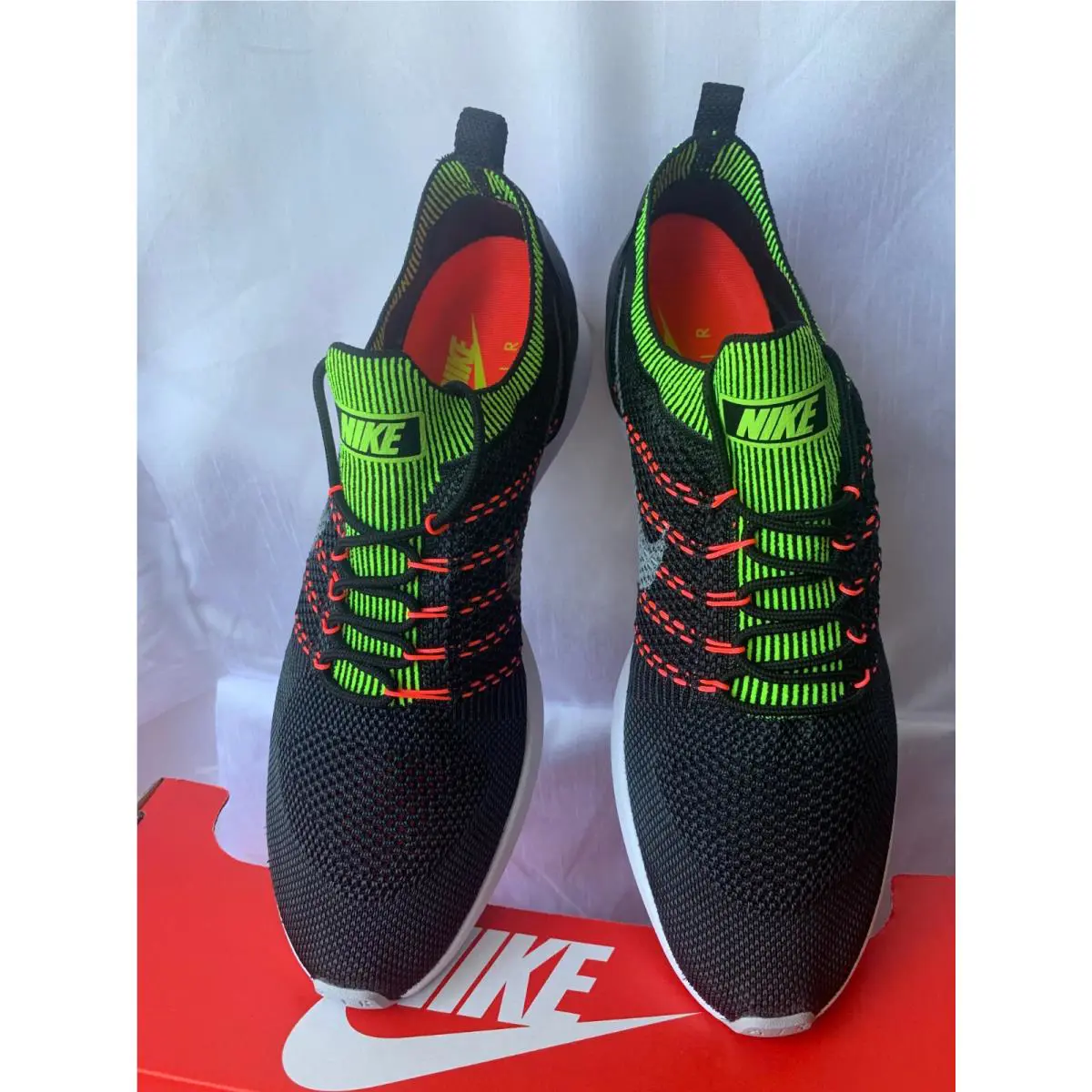 Nike shoes - Nike Air Zoom Mariah Flyknit Racer - 918264 016 - BLACK/WOLF FREY-ANTHRACITE, Manufacturer: 918264 016 19