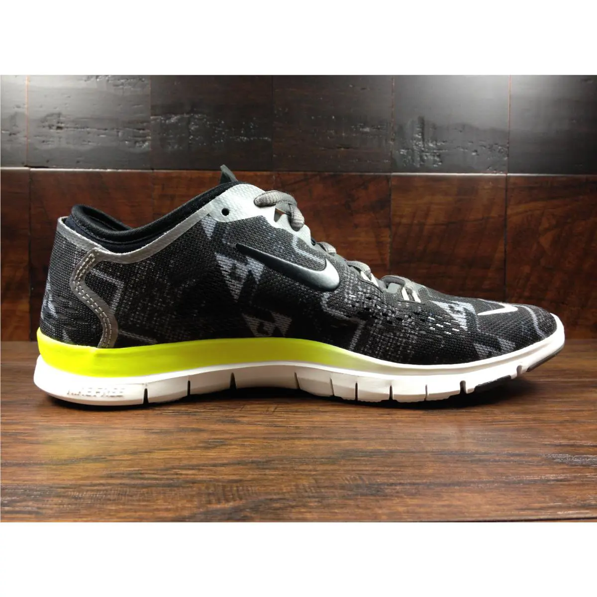 Nike shoes - Nike Free 5.0 Tr Fit 4 - 629832-008 - Black / Ivory / Light Ash / Volt 6