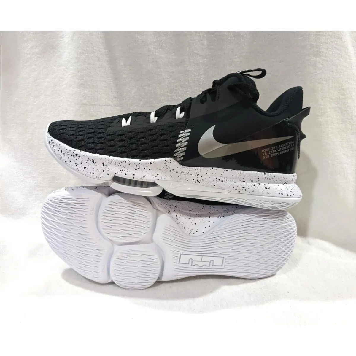 Nike shoes - Nike LeBron 5 - LeBron - CQ9380-001 - Black/Silver/White 0