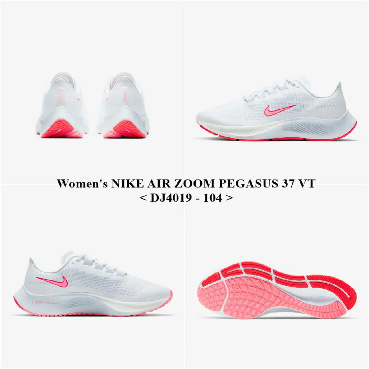 Nike shoes - DJ4019 - DJ4019 - WHITE/SUNSET PULSE 6