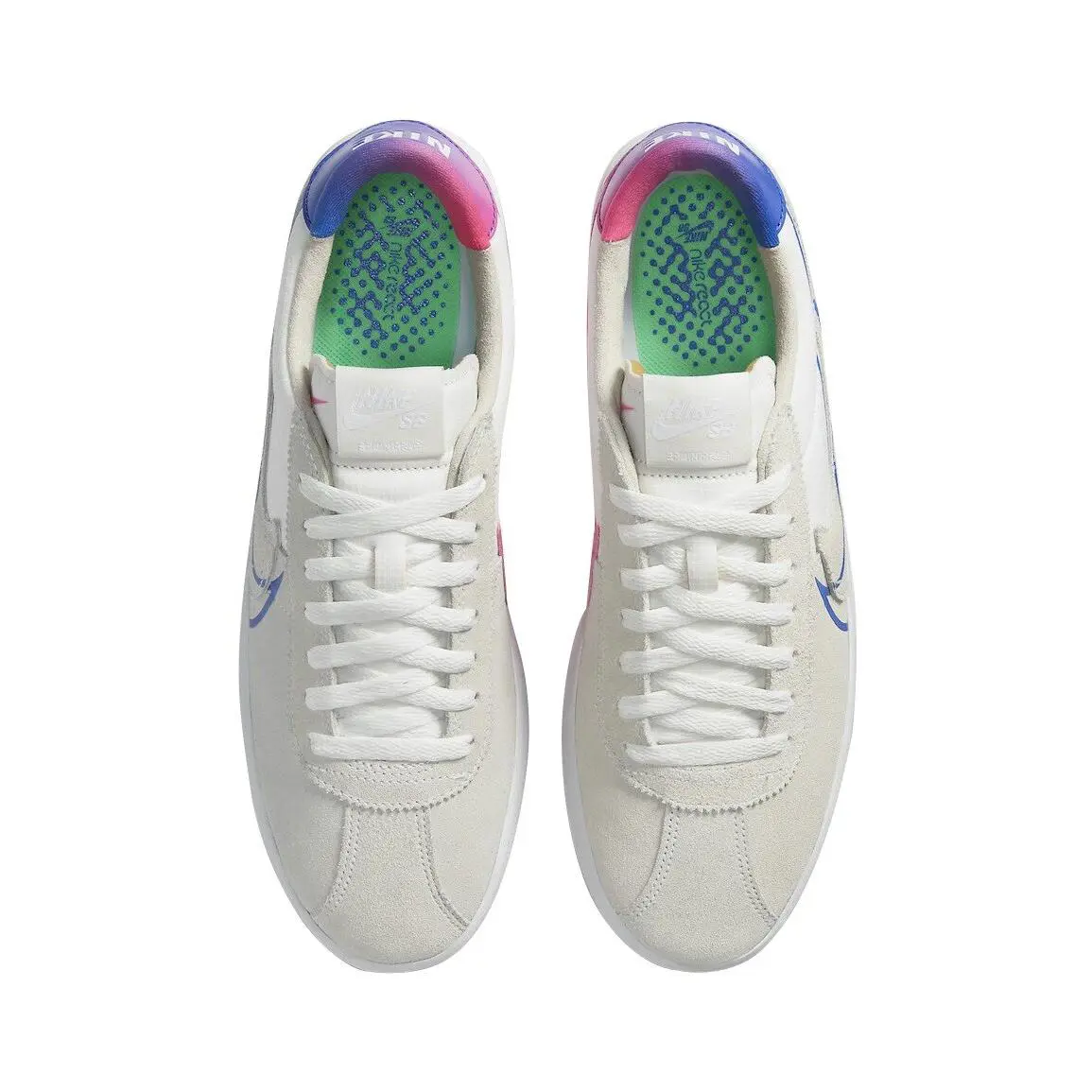 Nike shoes - Nike SB Bruin - Bruin - CV5980-100 - Summit White/Pink Blast-Pink Blast-Racer Blue 8