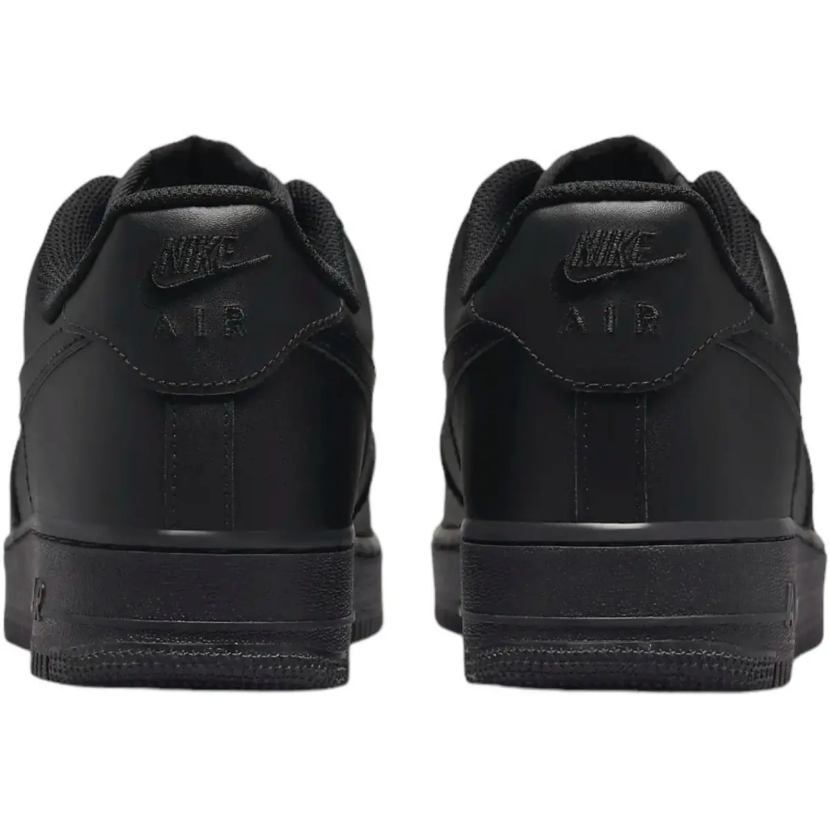 Nike shoes - Nike Air Force 1 `07 - Black/Black 2 36