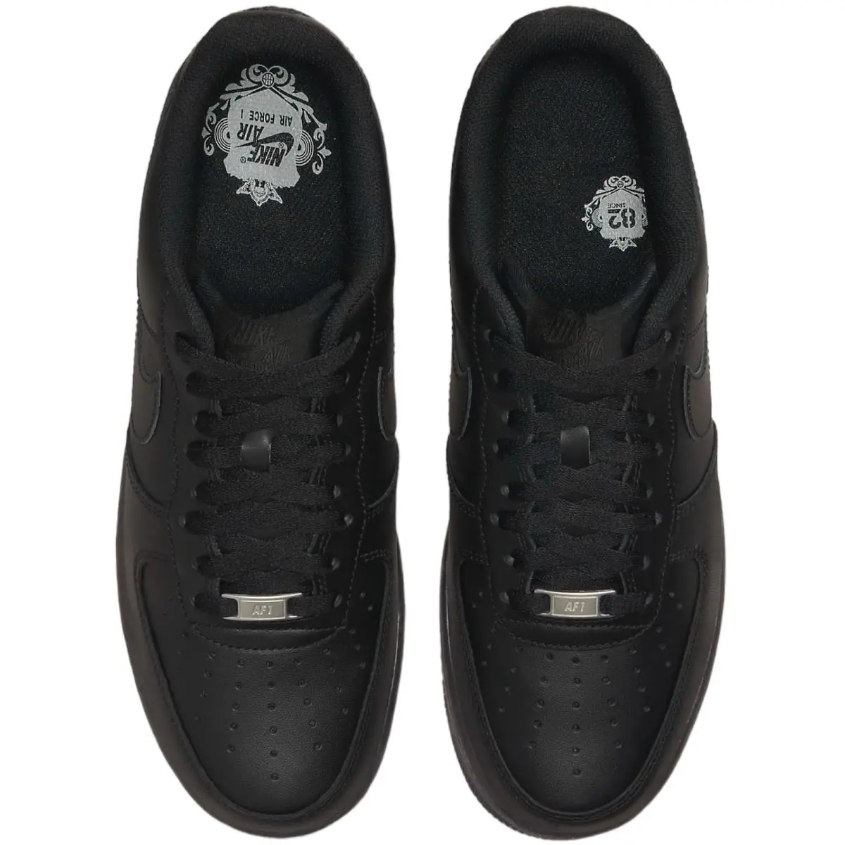 Nike shoes - Nike Air Force 1 `07 - Black/Black 2 37