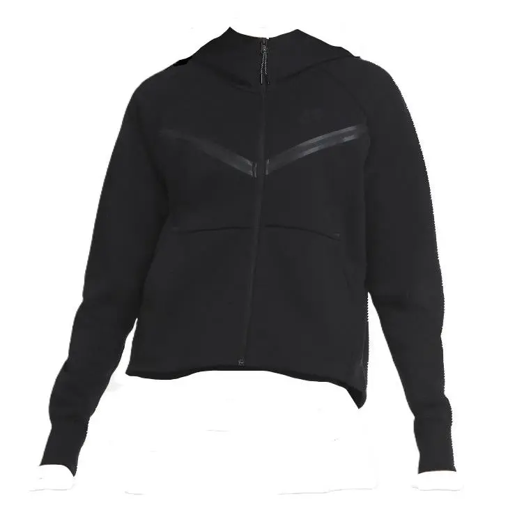 Nike Women`s Tech Fleece Full-zip Jacket Black/ Dk. Grey CW4298-010 h