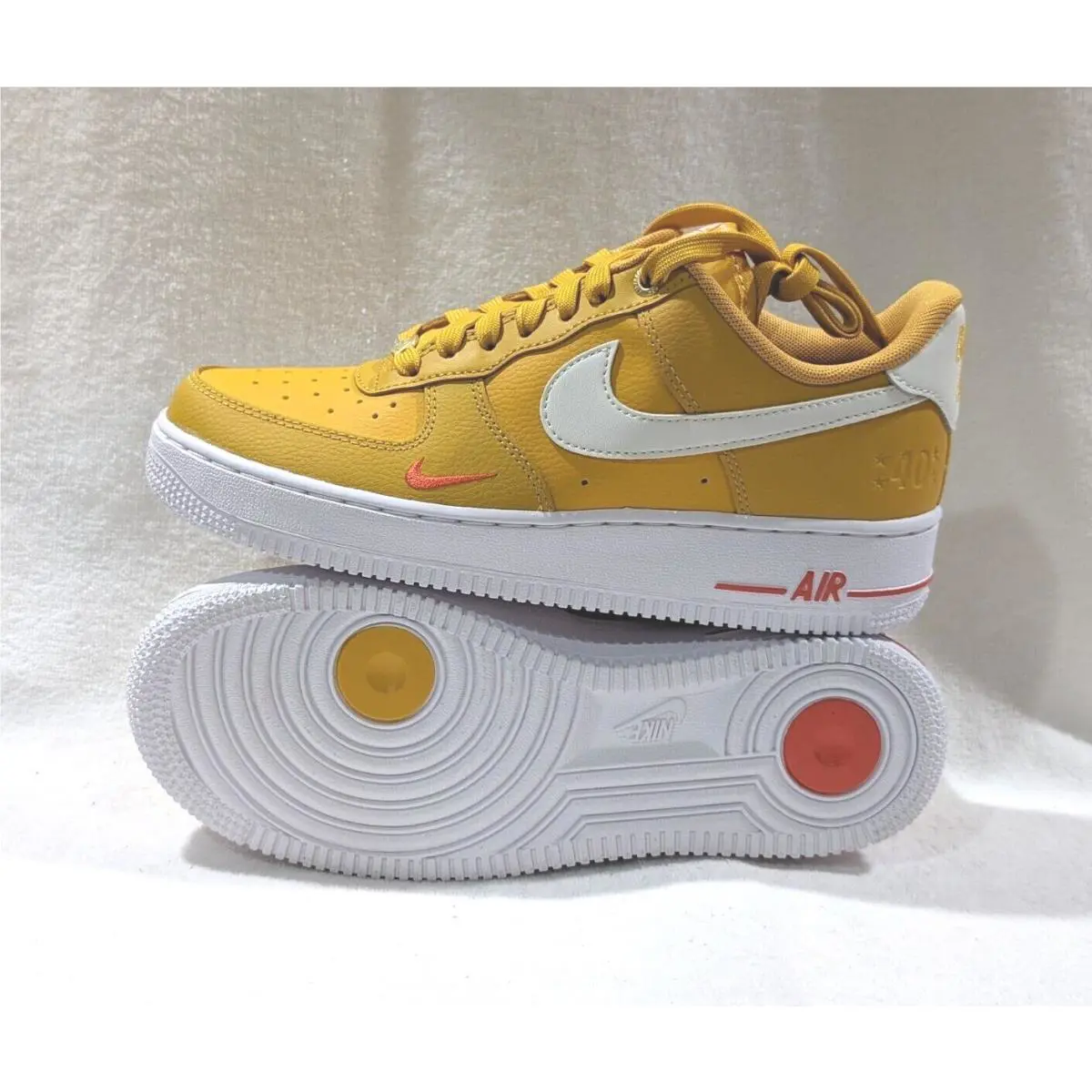 Nike shoes - Nike Air Force 1 `07 SE - DQ7582-700 - Yellow Ochre/Sail/White 0