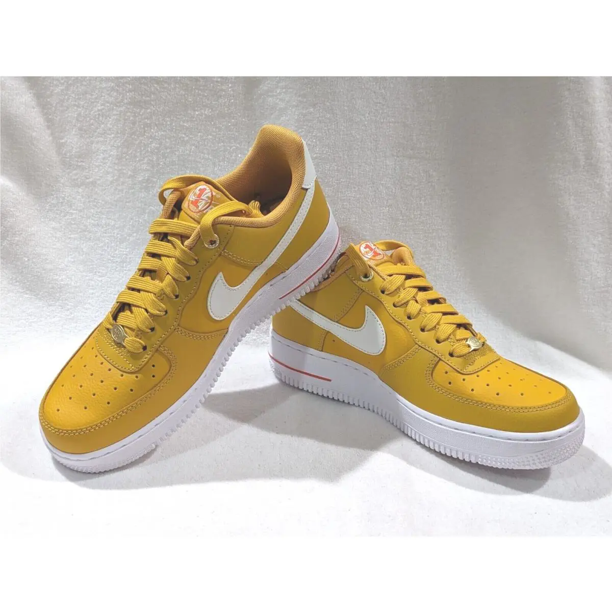 Nike shoes - Nike Air Force 1 `07 SE - DQ7582-700 - Yellow Ochre/Sail/White 12