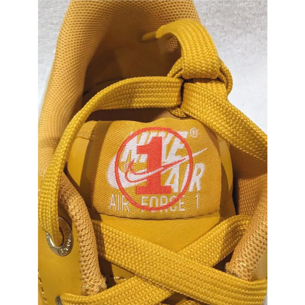 Nike shoes - Nike Air Force 1 `07 SE - DQ7582-700 - Yellow Ochre/Sail/White 7
