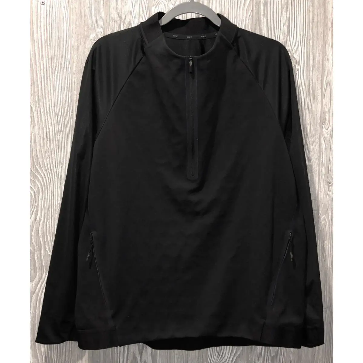 Nike clothing - NIKE Therma Sphere 1/2 Zip Pullover Training Jacket - 860517 - Black 4