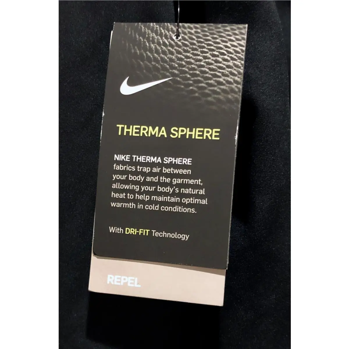 Nike clothing - NIKE Therma Sphere 1/2 Zip Pullover Training Jacket - 860517 - Black 7