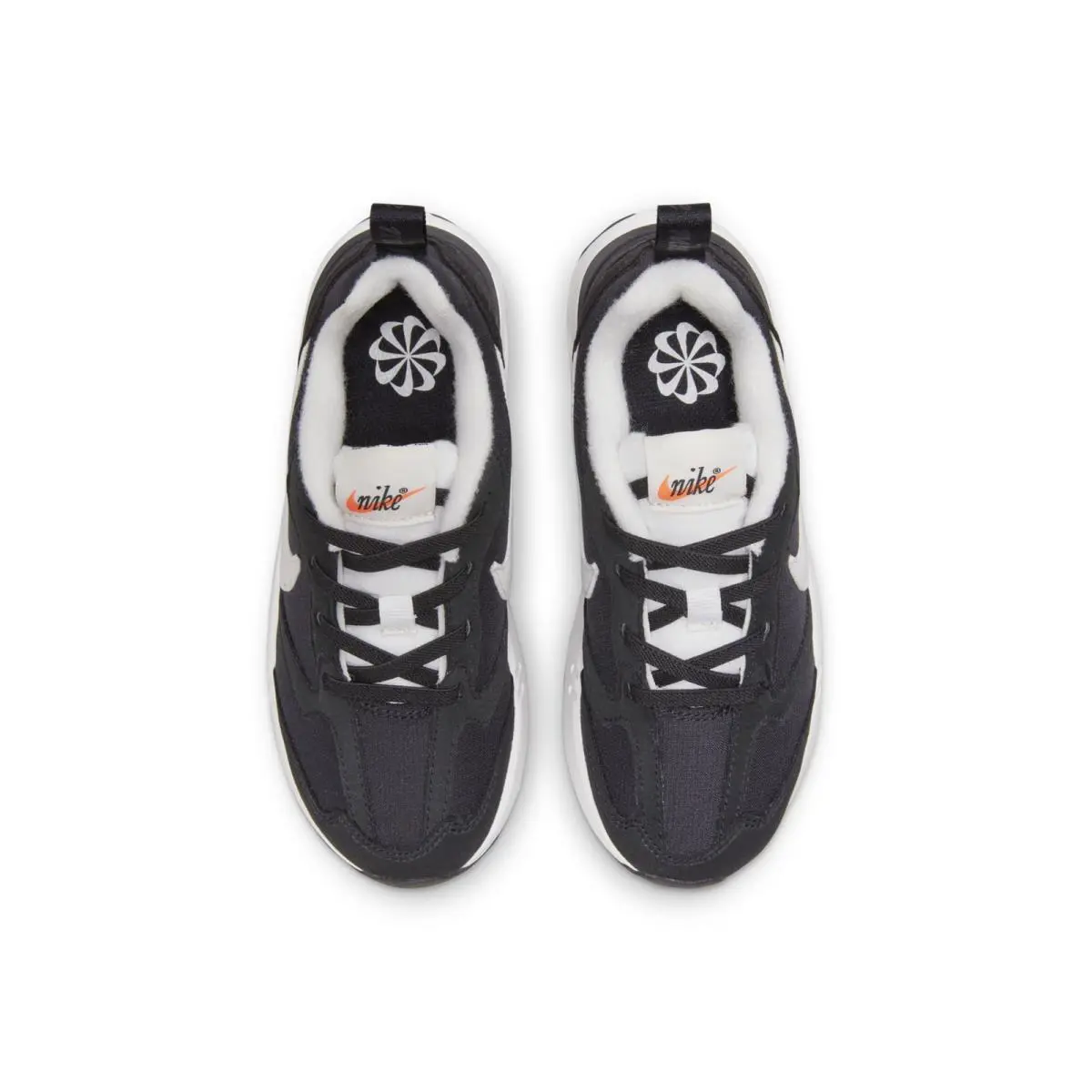 Nike shoes - Black/Metallic Silver/Total Orange/Summit White 3