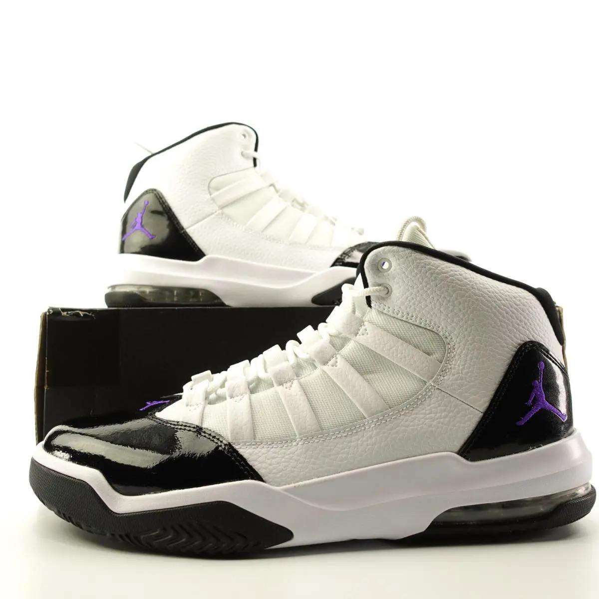 Nike shoes - Jordan Max Aura - Max Aura - AQ9084 121 - White, Manufacturer: Black/White/Concord 8