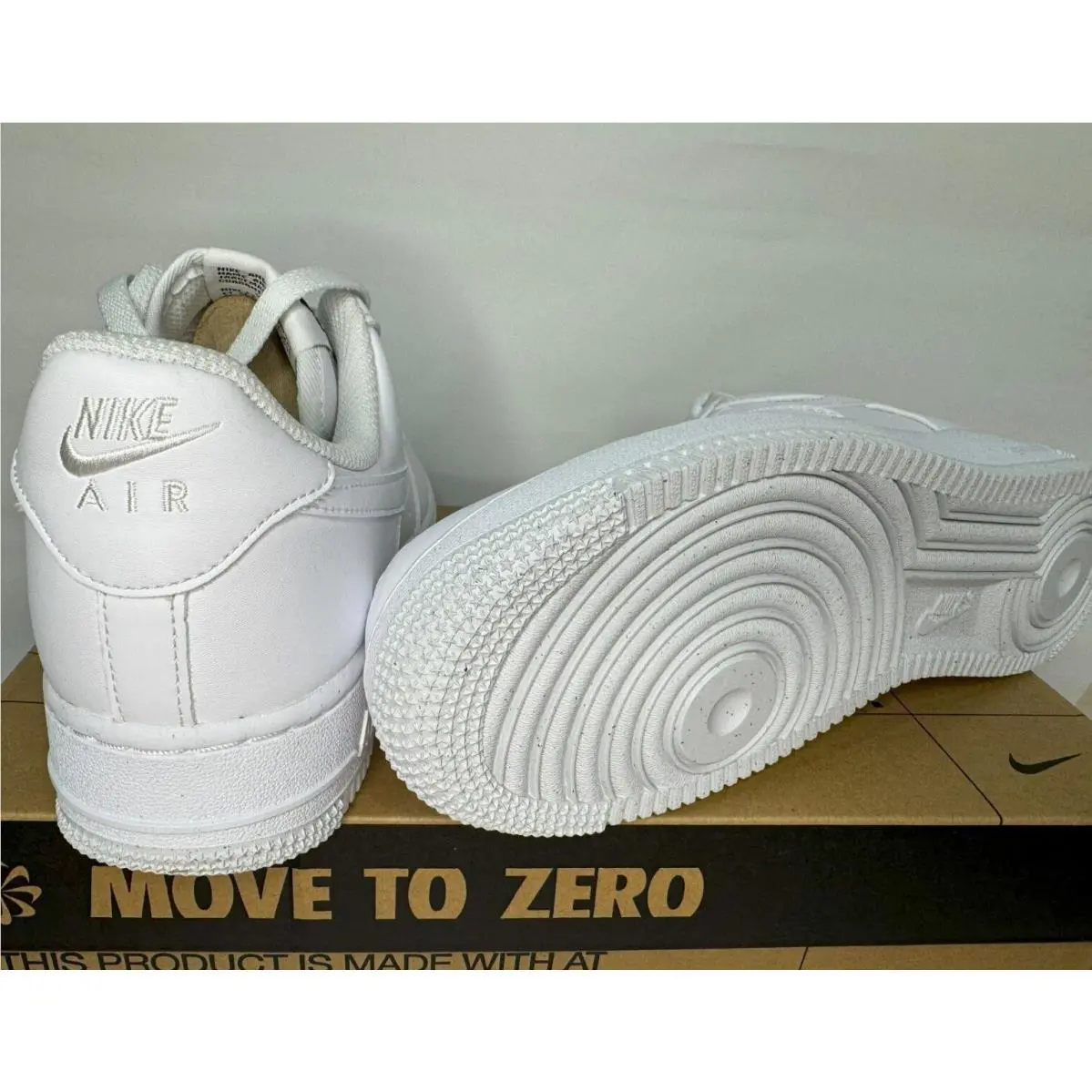 Nike shoes - Nike Air Force 1 - Air Force - White/White-Black 1