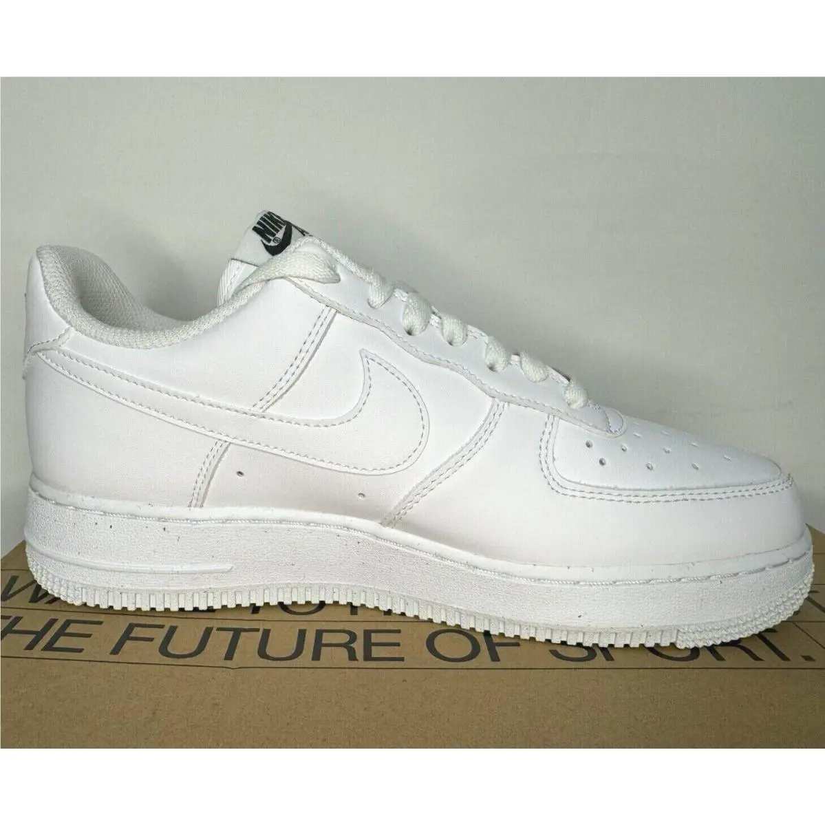 Nike shoes - Nike Air Force 1 - Air Force - White/White-Black 5