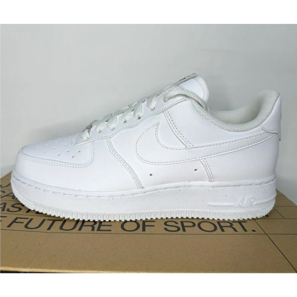 Nike shoes - Nike Air Force 1 - Air Force - White/White-Black 13