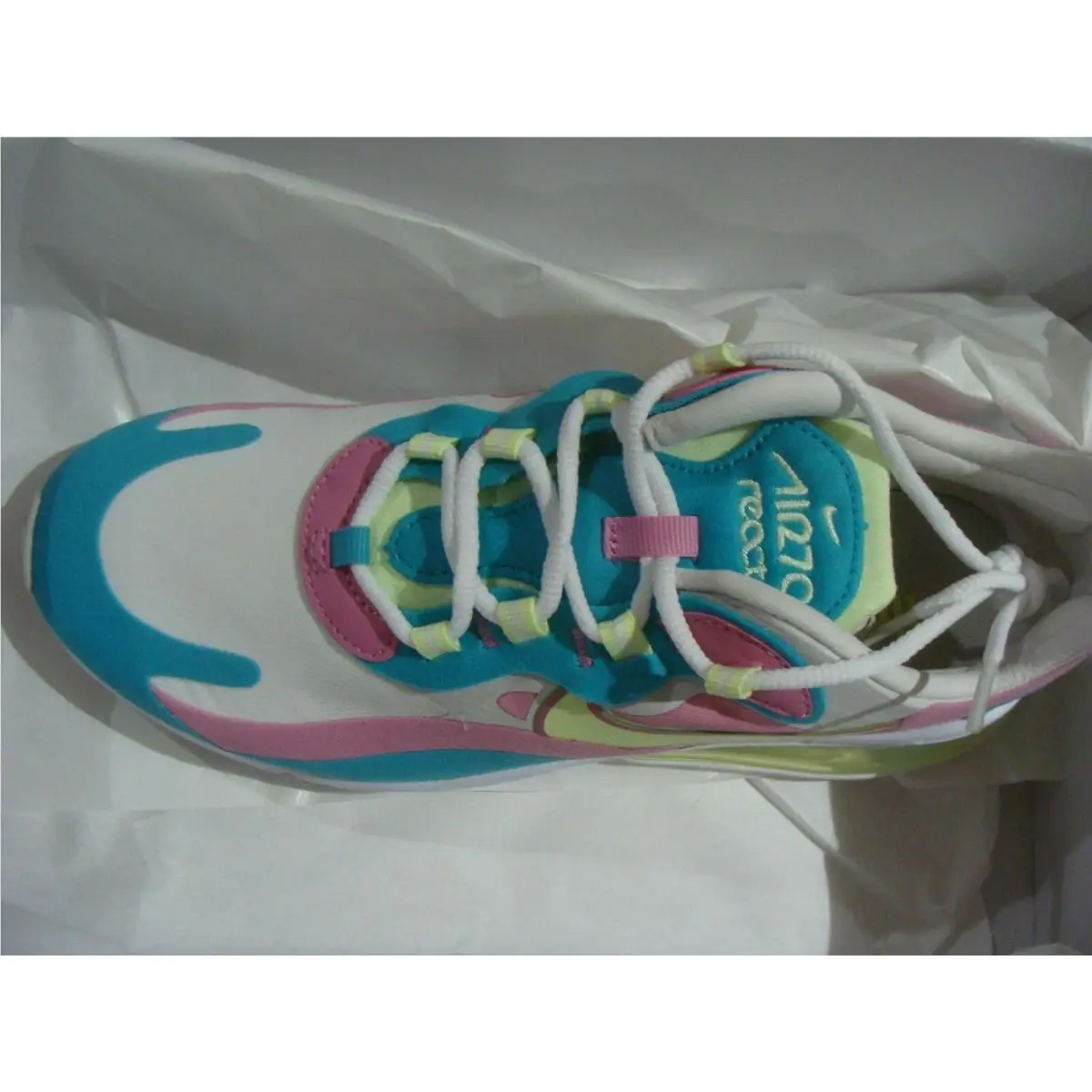 Nike shoes - White/Barely Volt 3