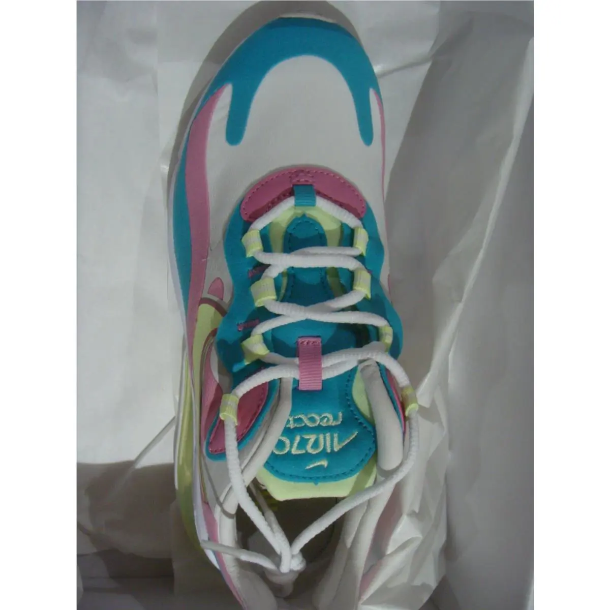 Nike shoes - White/Barely Volt 8
