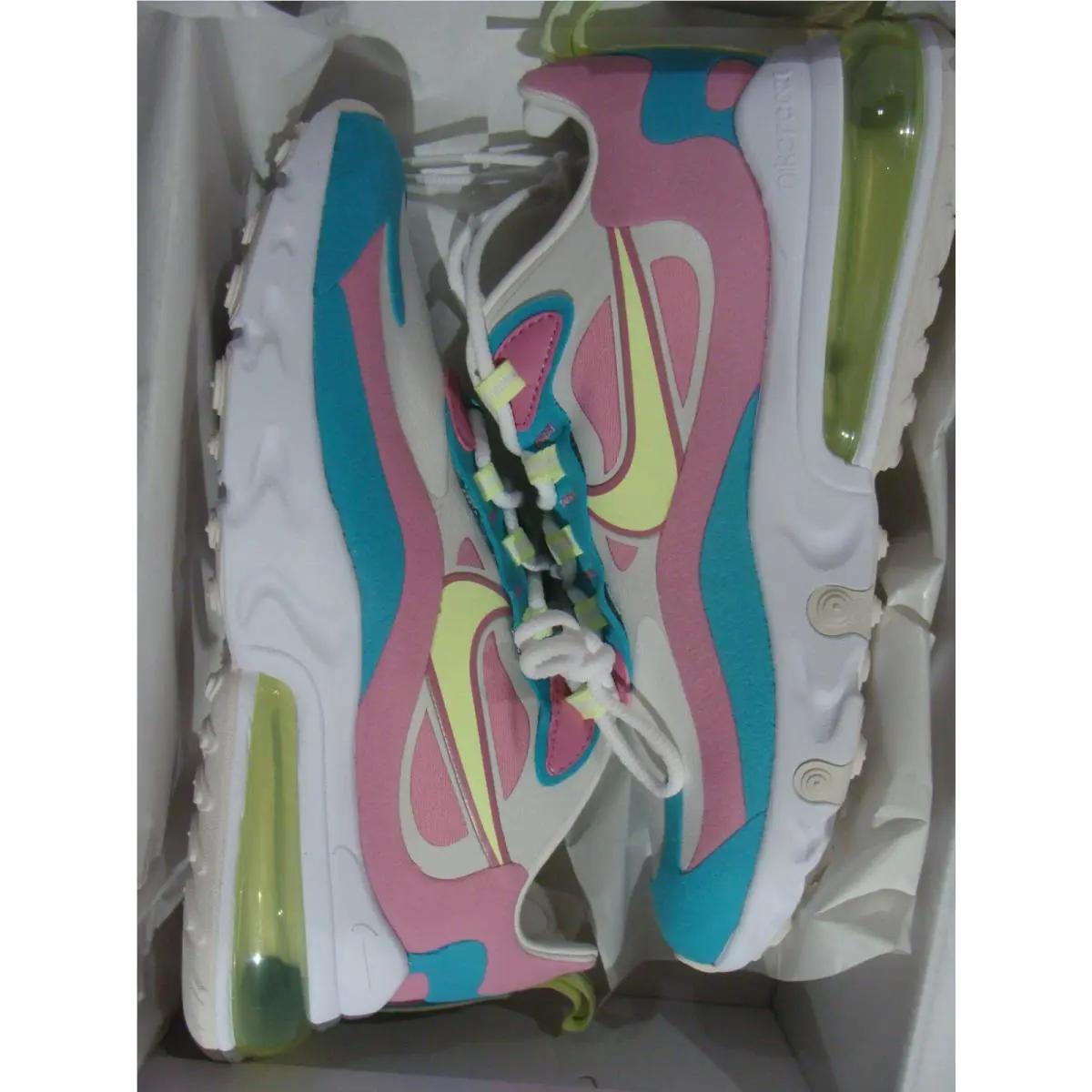 Nike shoes - White/Barely Volt 6