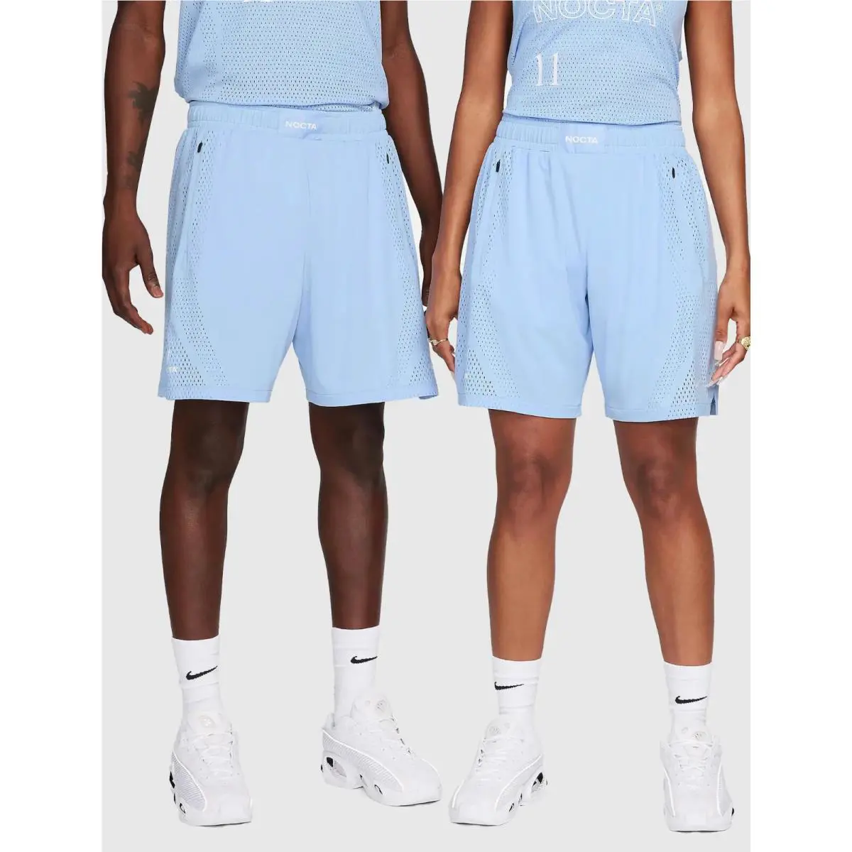 Nike x Nocta Drake Dri-fit Shorts Cobalt Bliss White Size S L DV3651-479