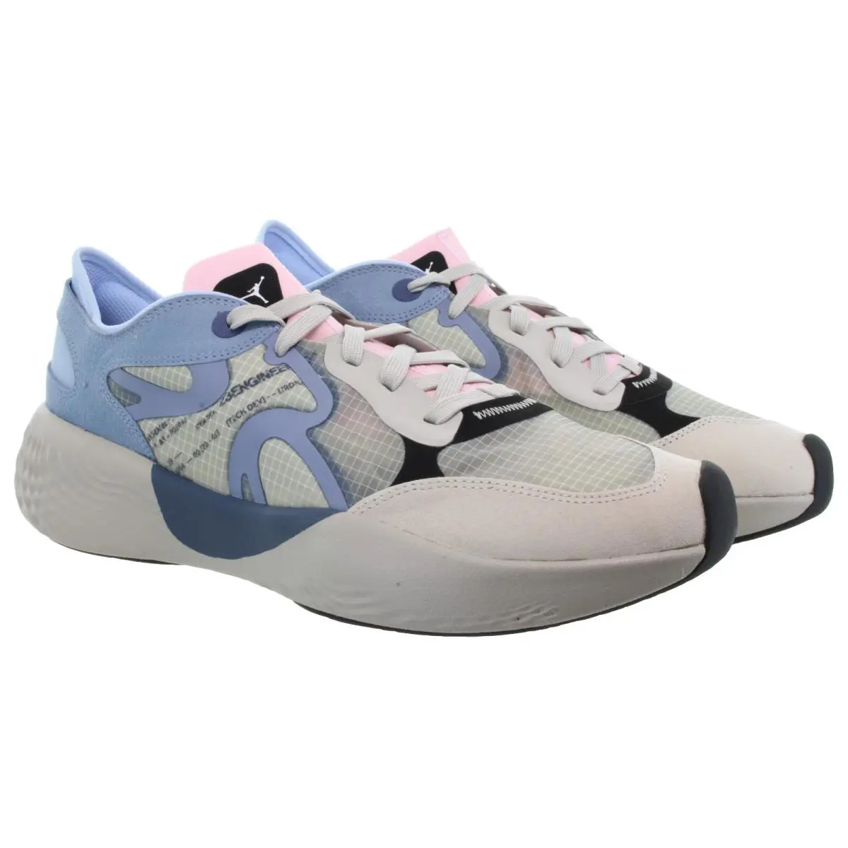 Nike shoes - Nike Jordan Delta 3 Low - DR5280 014 - Light Iron Ore, White, Ashen Slate, Cobalt Bliss 1