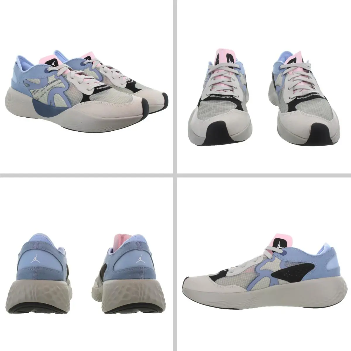 Nike shoes - Nike Jordan Delta 3 Low - DR5280 014 - Light Iron Ore, White, Ashen Slate, Cobalt Bliss 9
