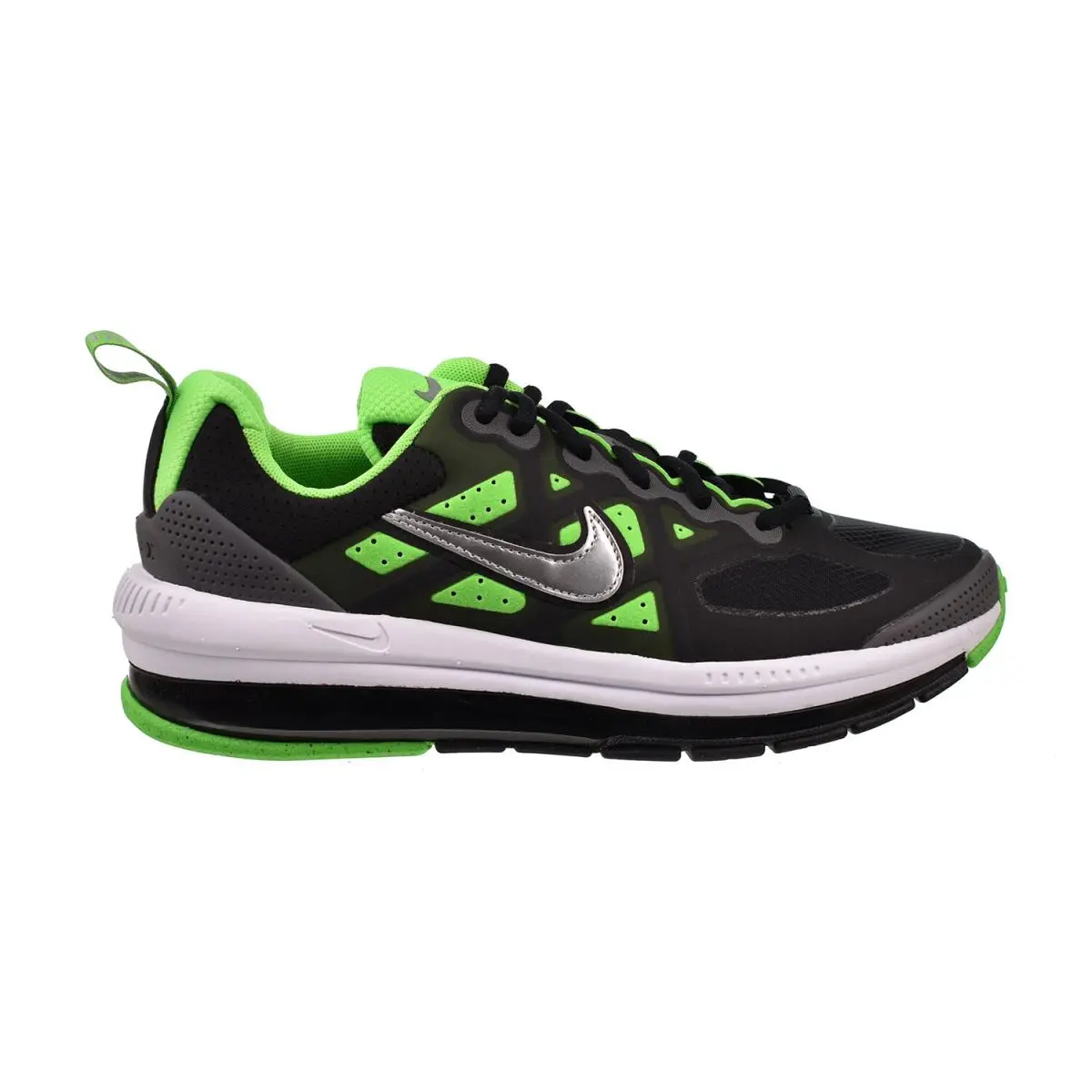 Nike Air Max Genome GS Big Kids` Shoes Black-chrome-iron Grey CZ4652-006